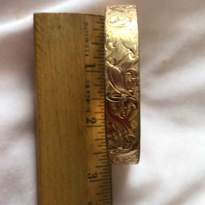 Beautiful vintage gold bracelet-at least 100yrs old-14k gold filled—